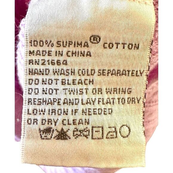 Foxcroft Cable Knit Pastel Purple Sweater Top Sz M - Picture 7 of 7